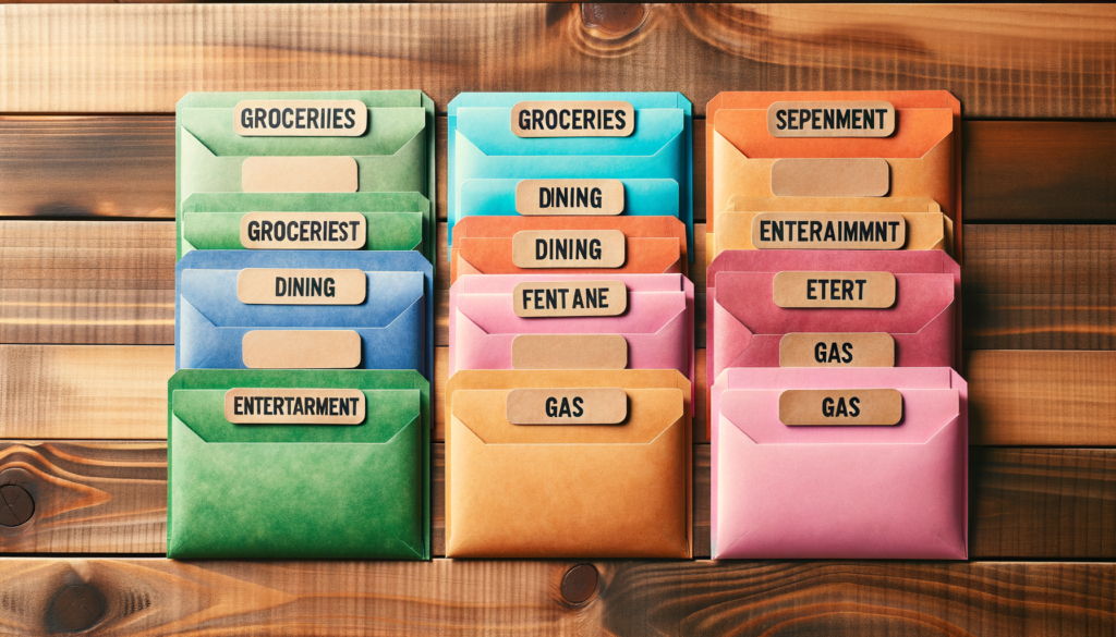 cash envelope budgeting system how it works