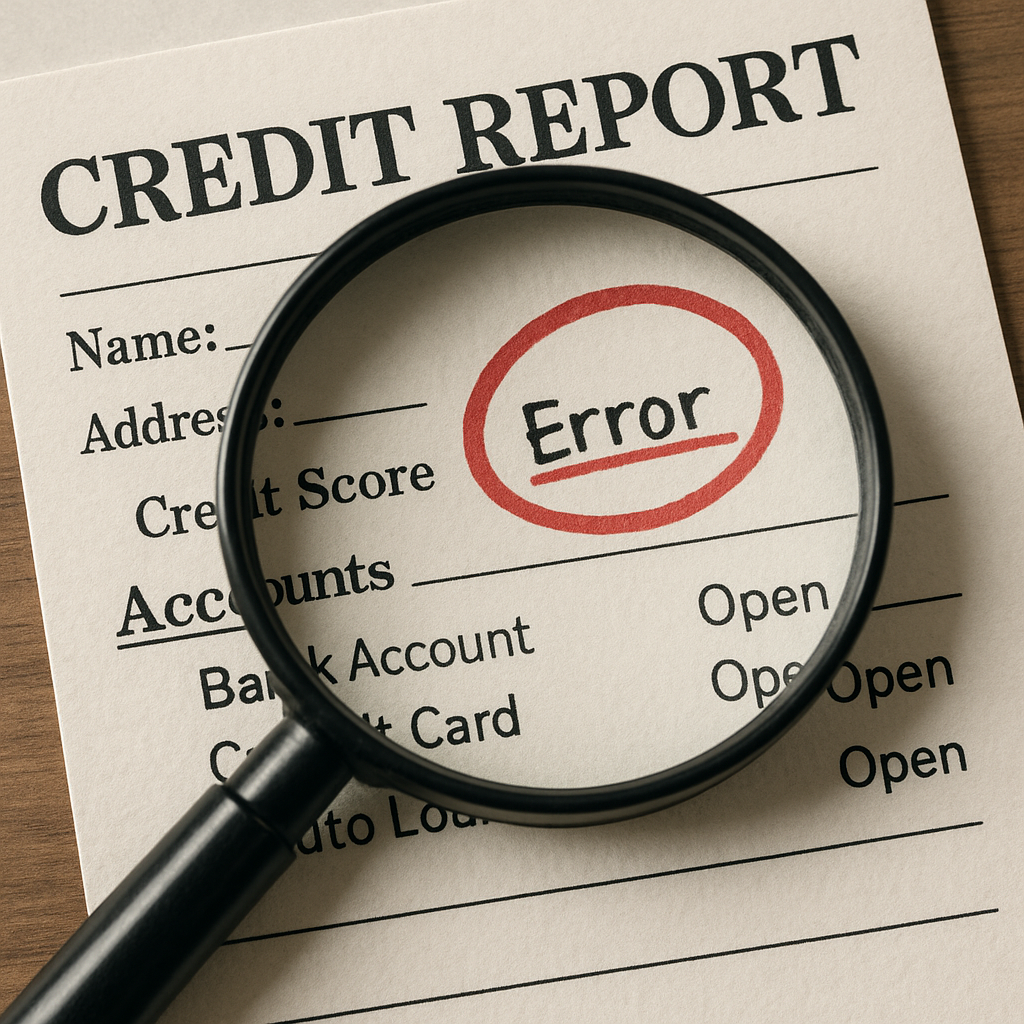 How to Dispute Errors on Your Credit Report